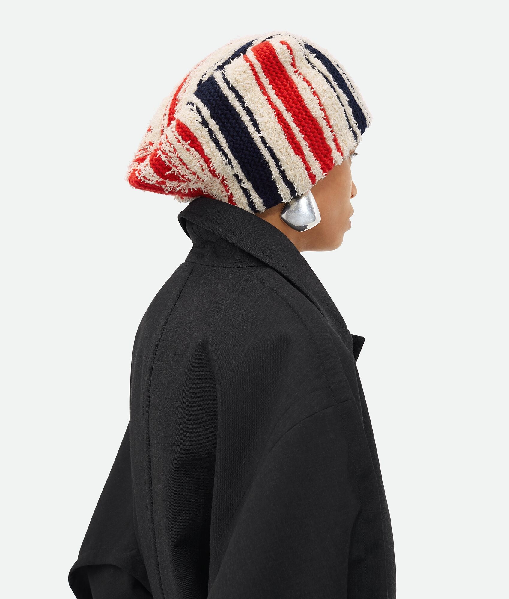Striped Wool And Cashmere Hat - 5