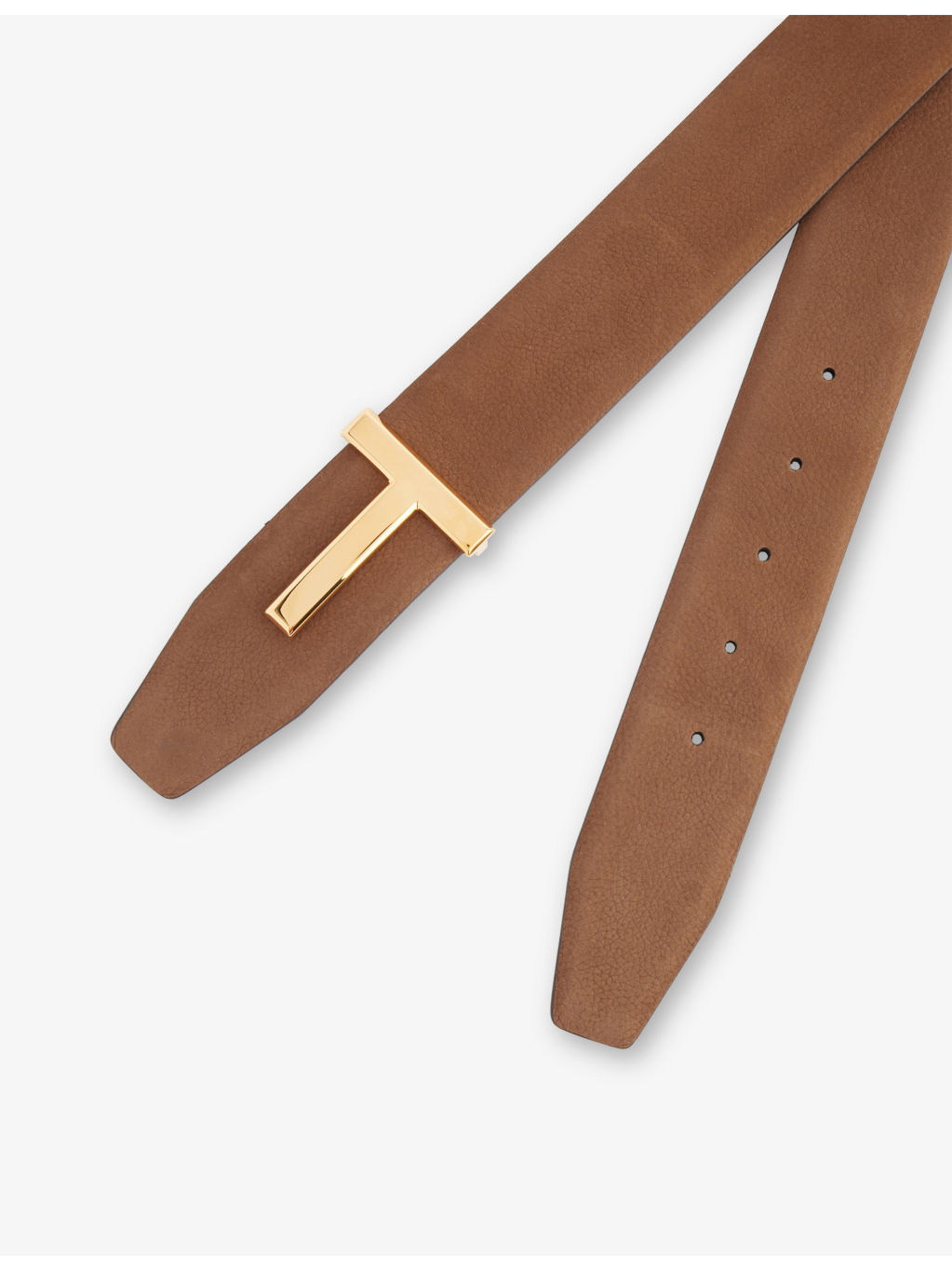 Reversible T Leather Belt - 2