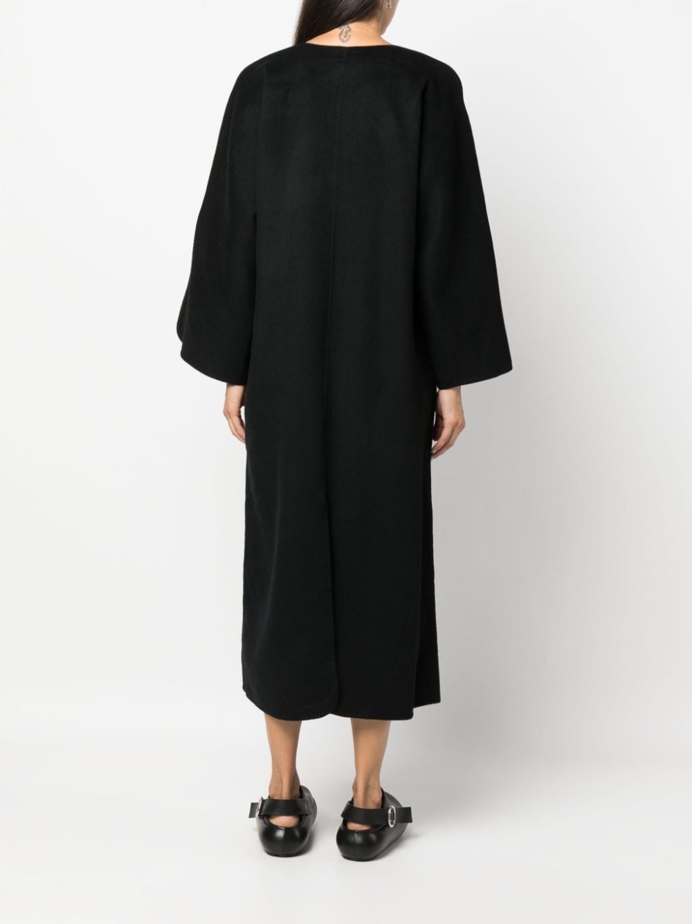 Cais long-sleeve wool midi dress - 4