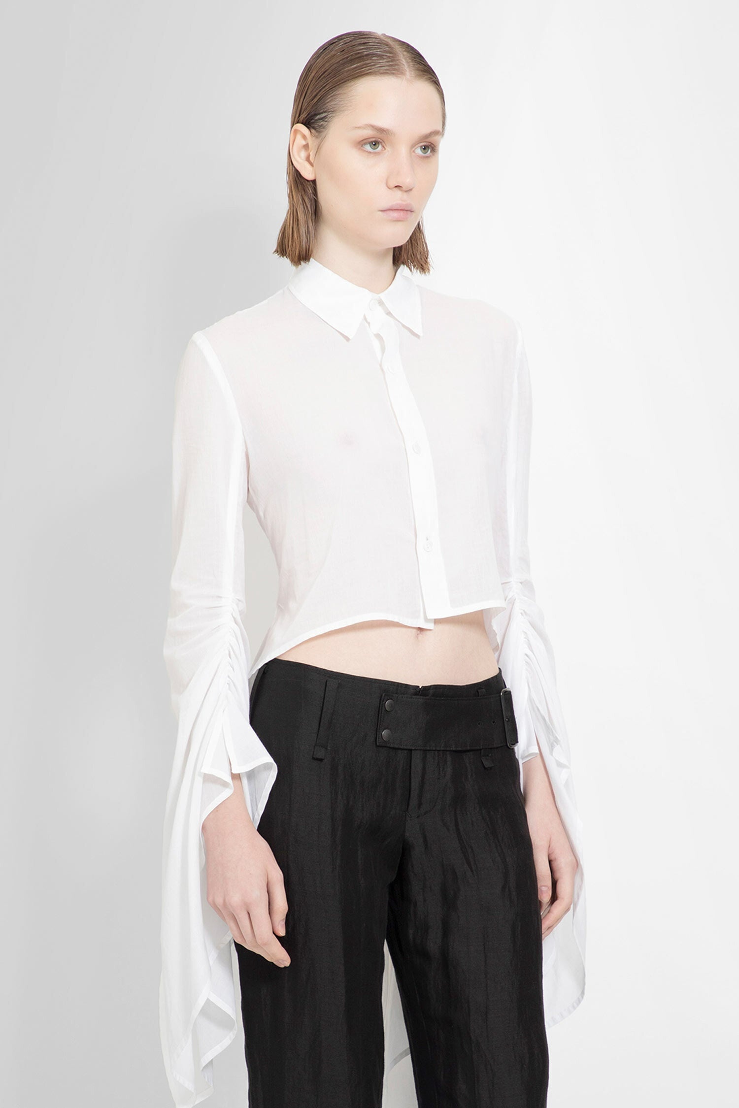 Swallowtail-Gathered-Shirt - 2