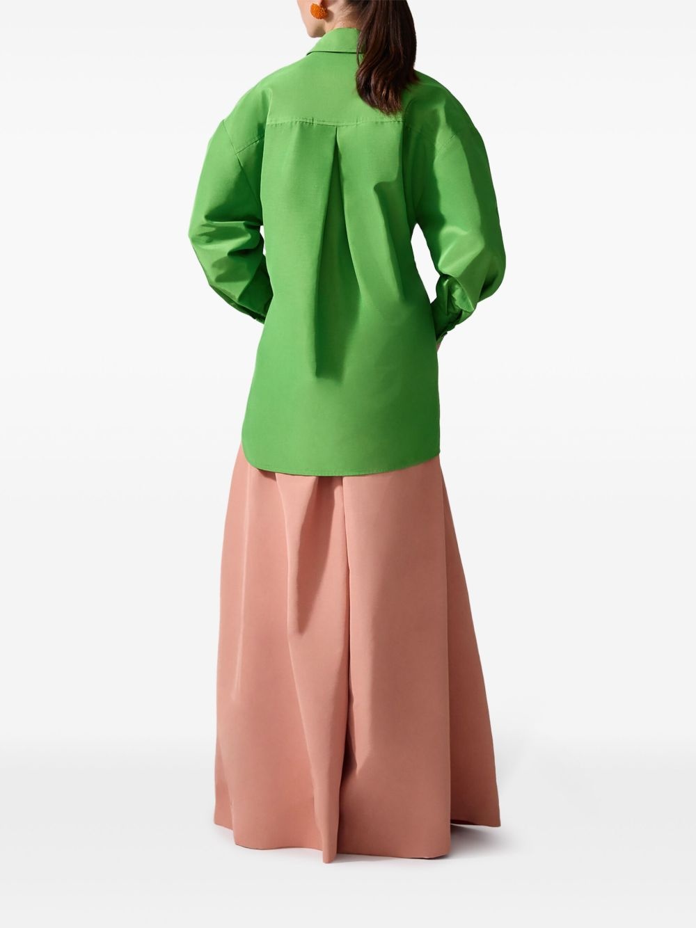 tie-front shirt - 3