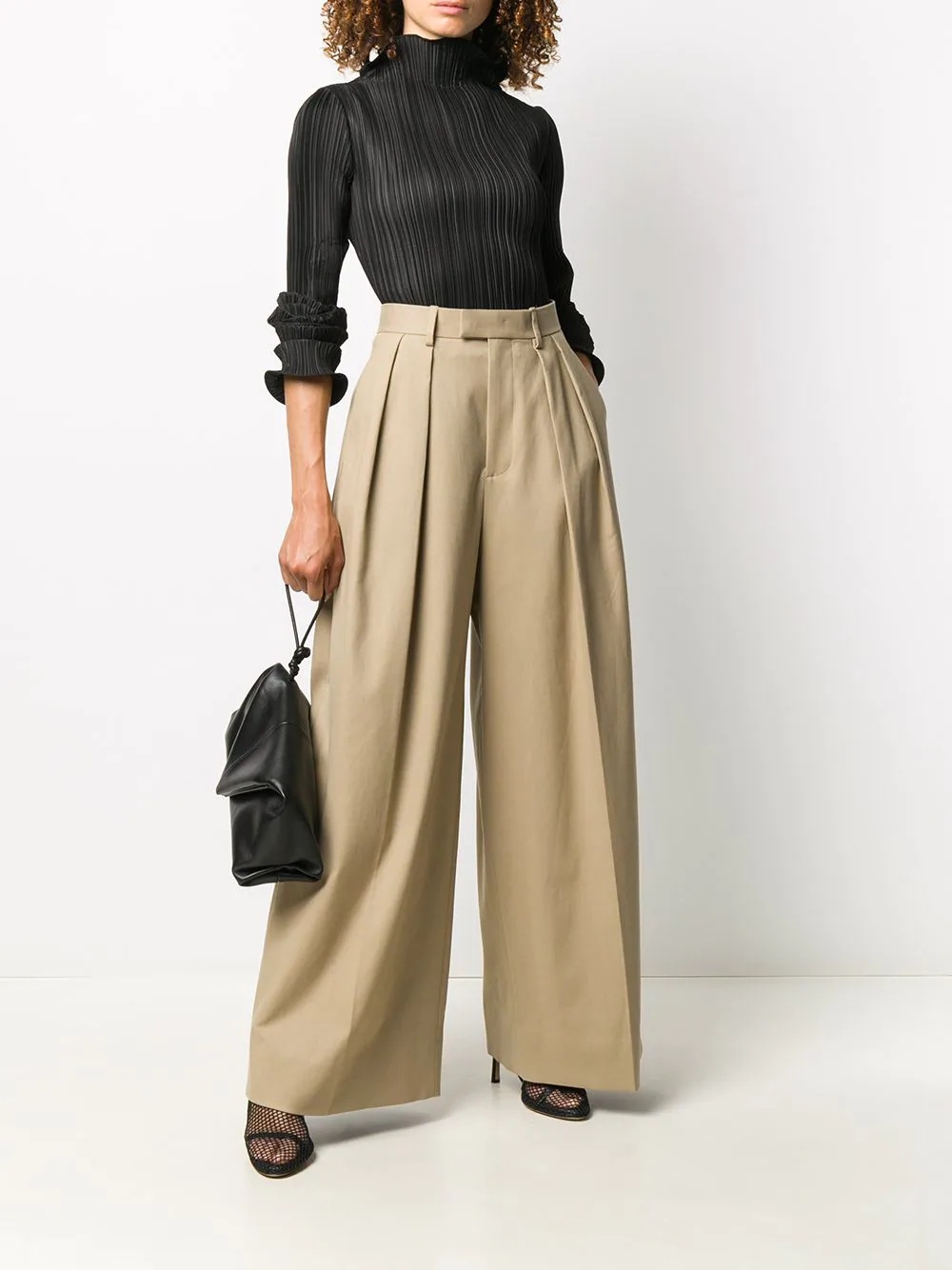 tailored palazzo pants - 2