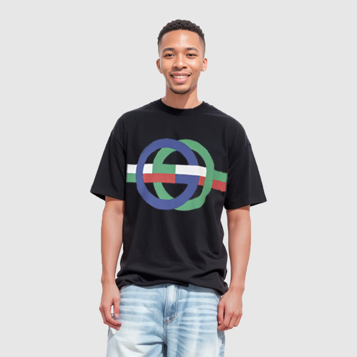 Gucci Round GG Print Cotton T-Shirt 'Black' 548334-XJE7S-1152 - 4