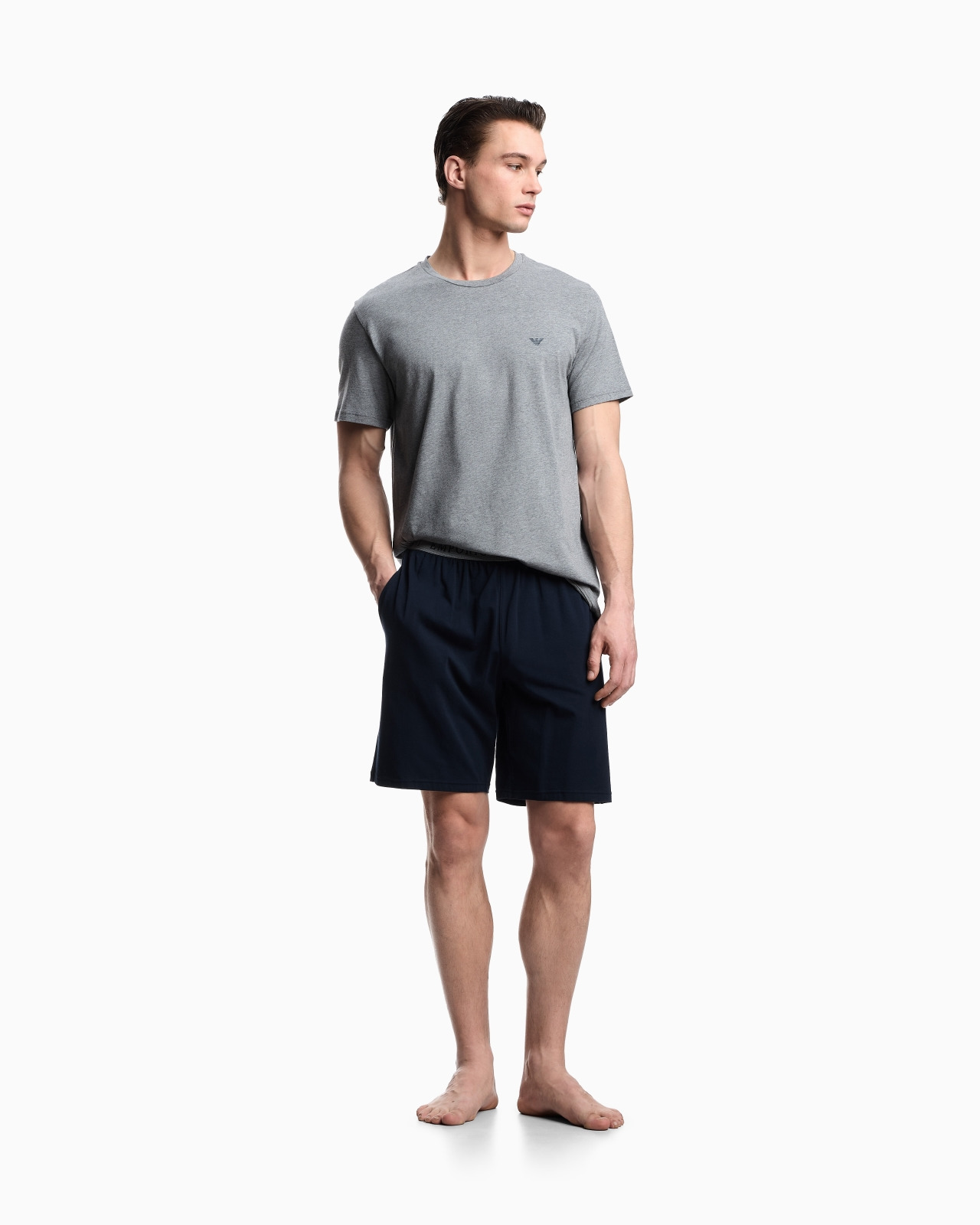ASV ENDURANCE ORGANIC JERSEY PYJAMAS WITH BERMUDA SHORTS - 2