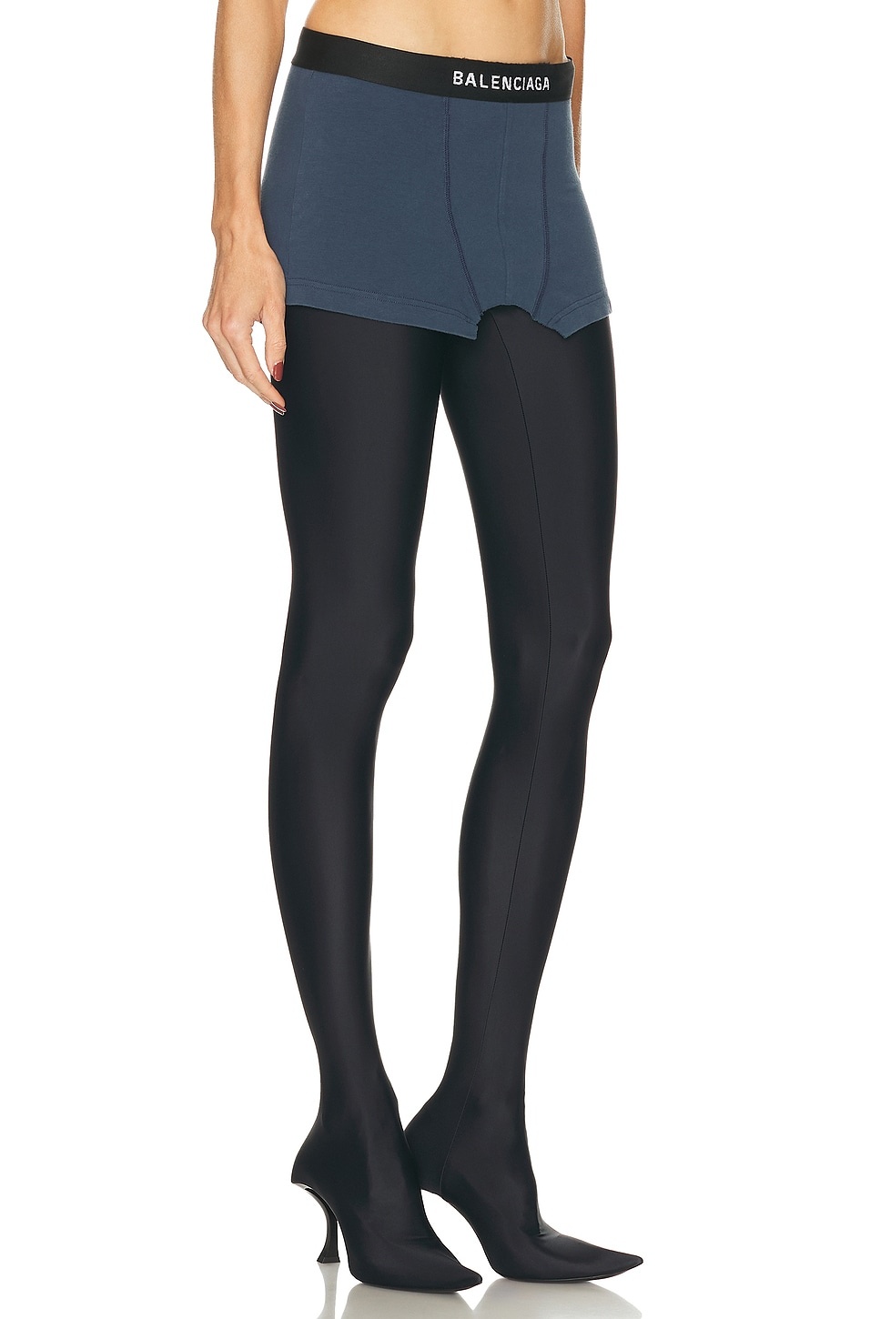 Cut Off Brief Skirt - 2