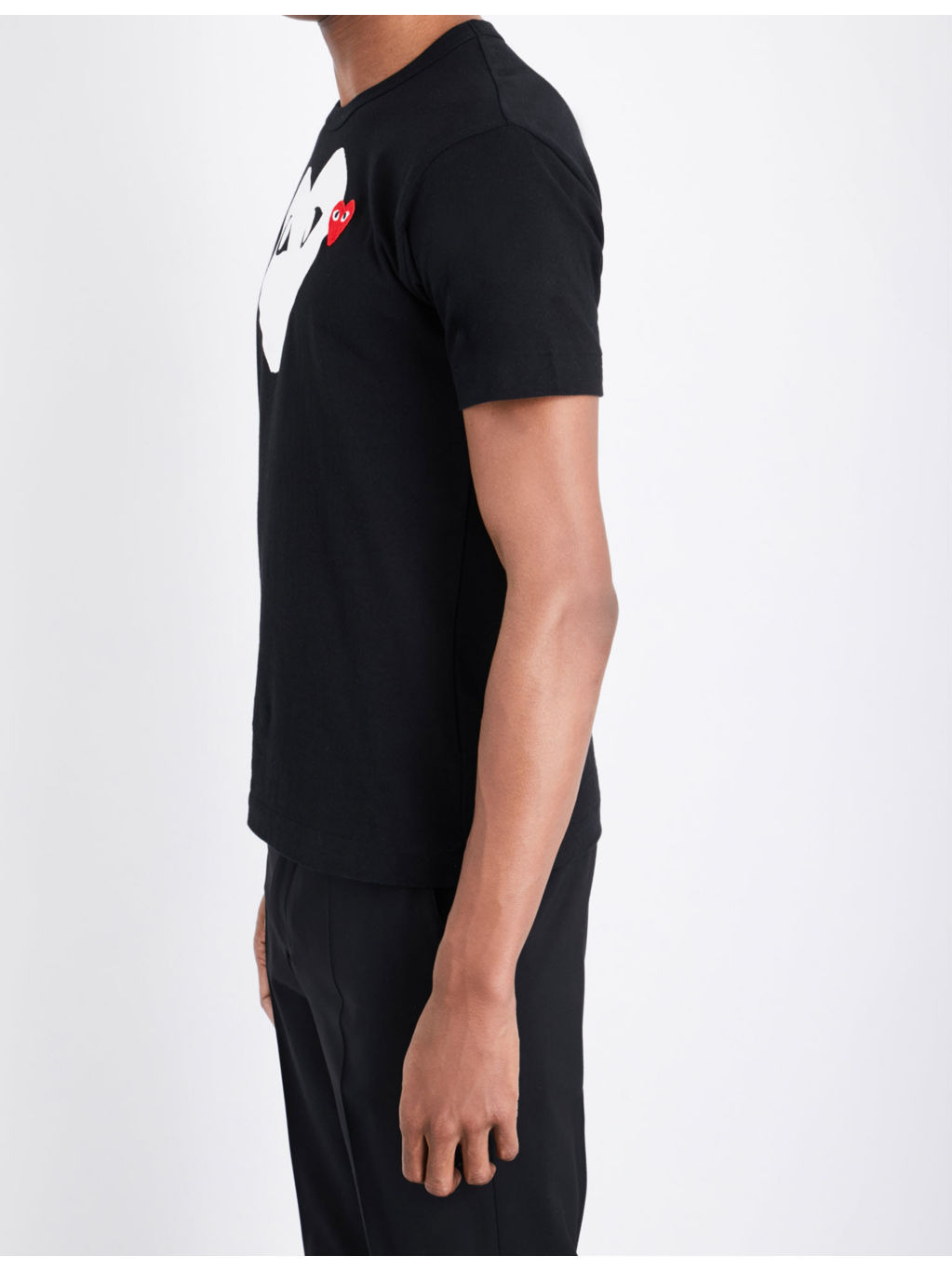 Heart-logo cotton-jersey T-shirt - 7