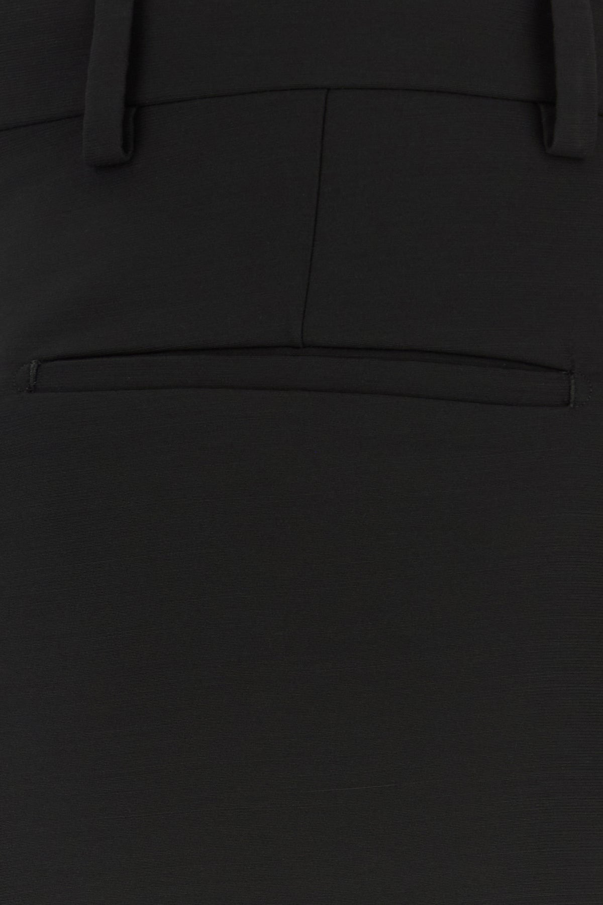Black viscose blend pant - 3