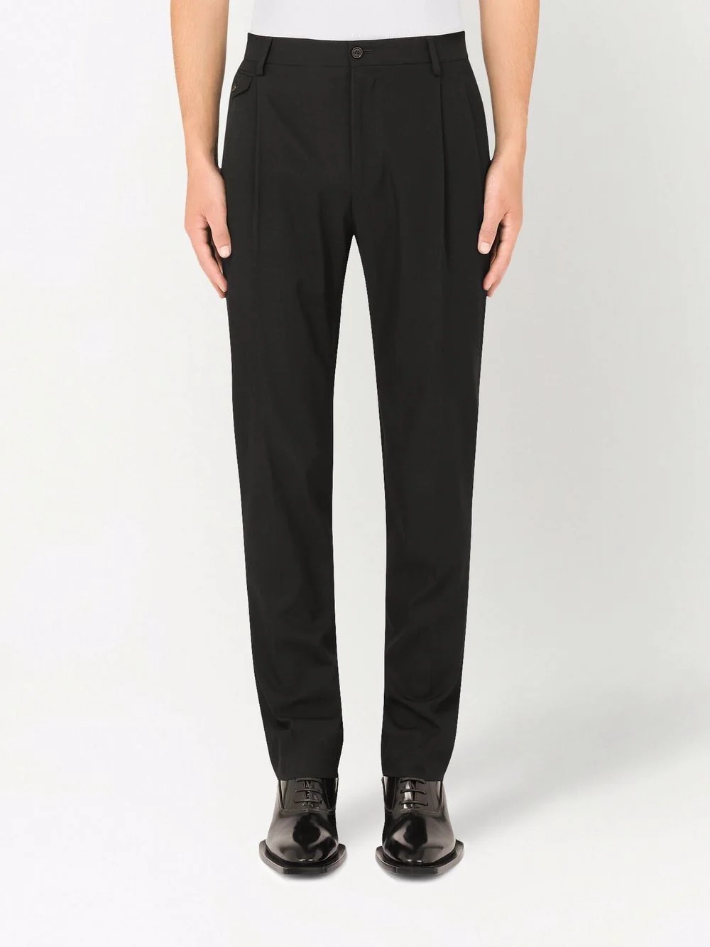 tailored wool trousers - 3