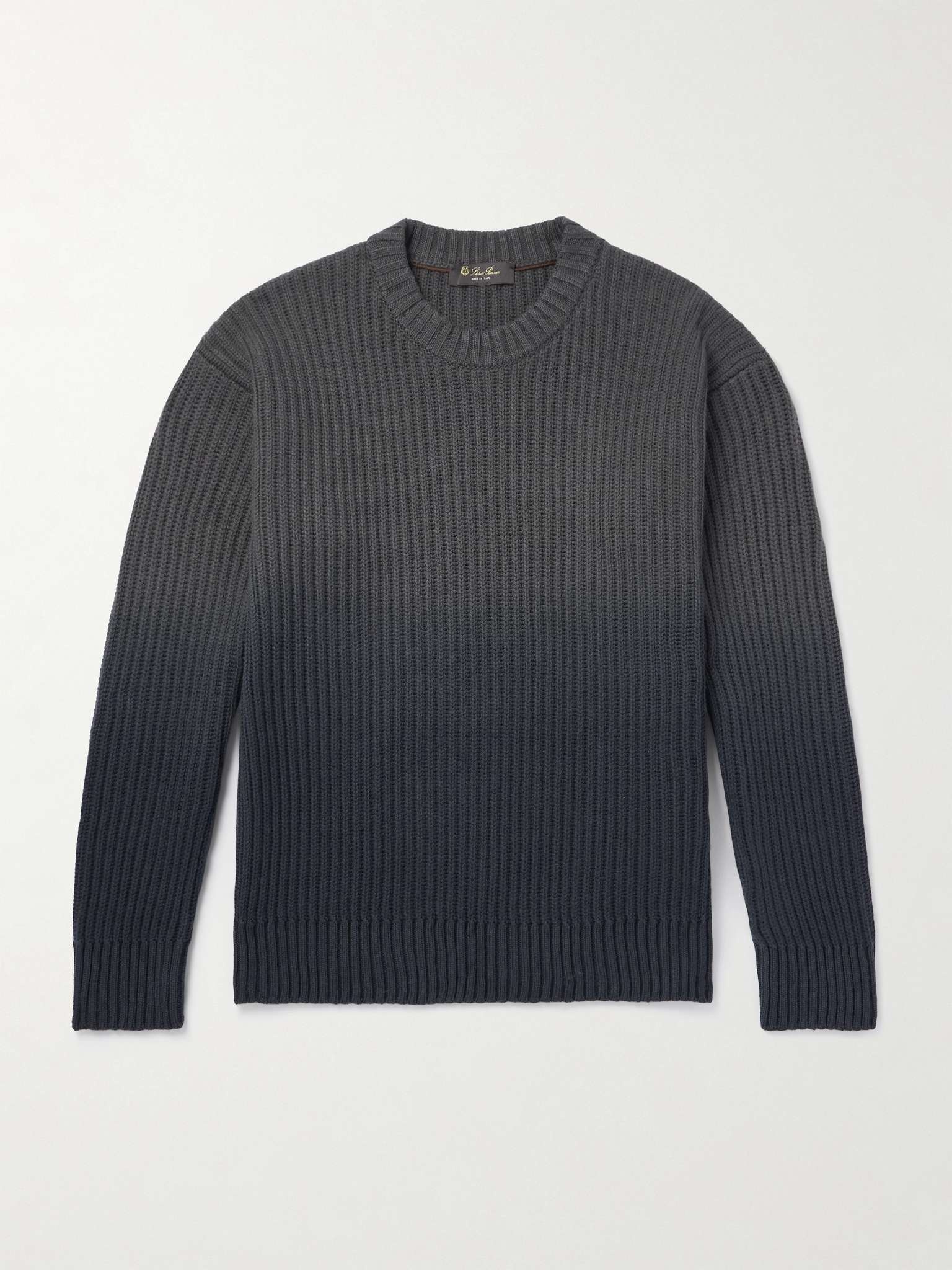 Yugen Dégradé Ribbed Cashmere Sweater - 1