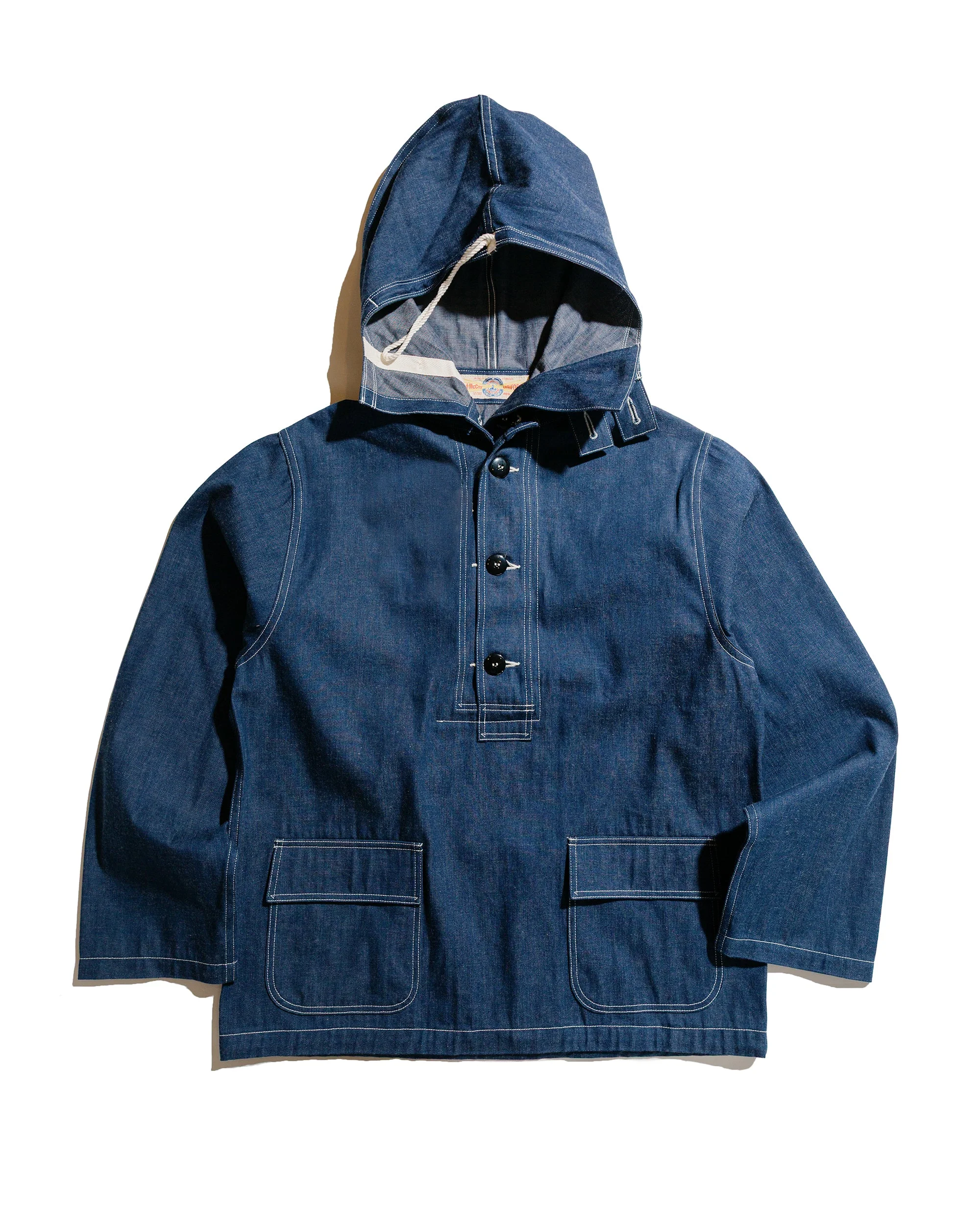 MJ24107 U.S. Navy Denim Parka Indigo - 1