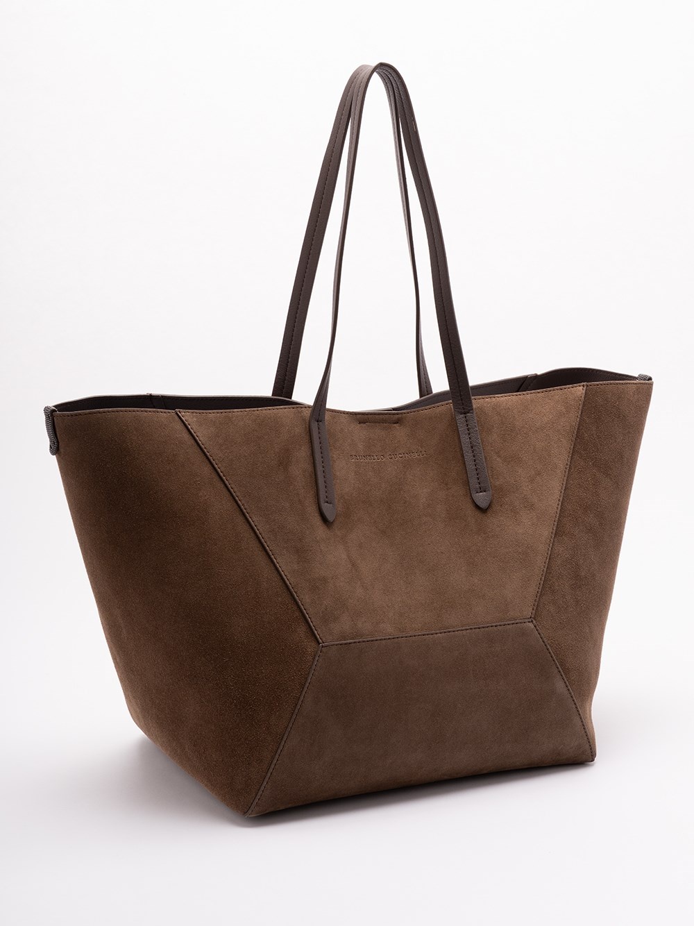 `Bc Duo` Bag In Suede With Monili - 3