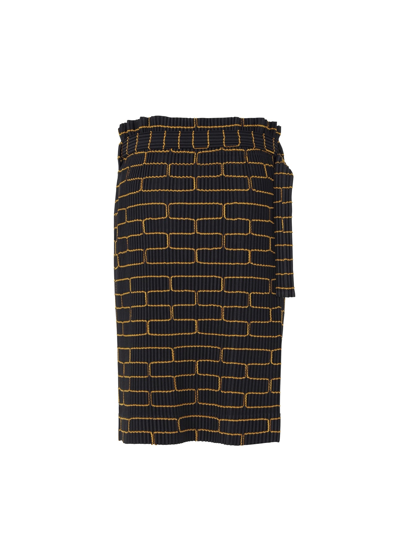 EMBROIDERY PLEATS PANTS - 2
