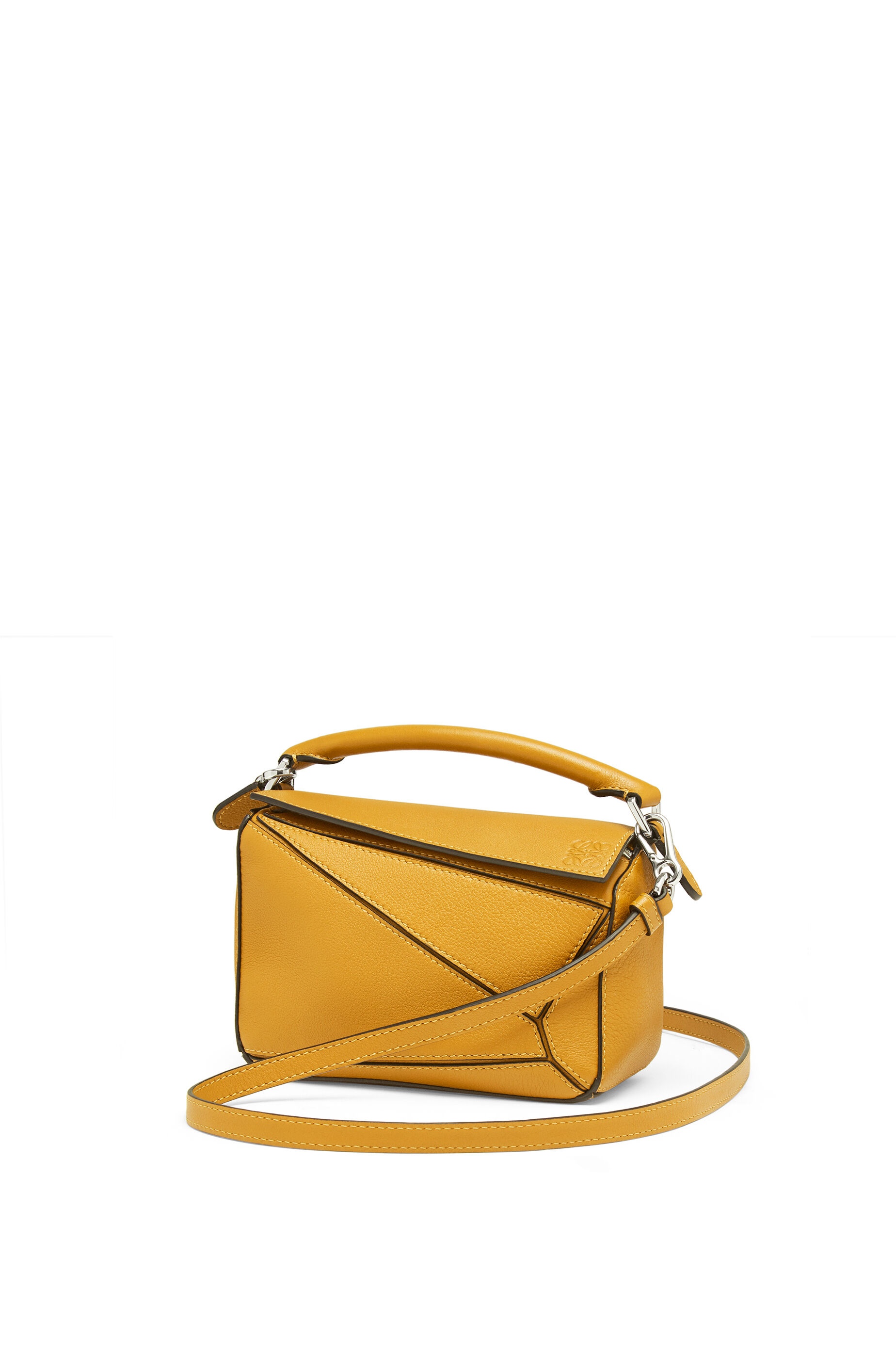 Mini Puzzle bag in soft grained calfskin - 3