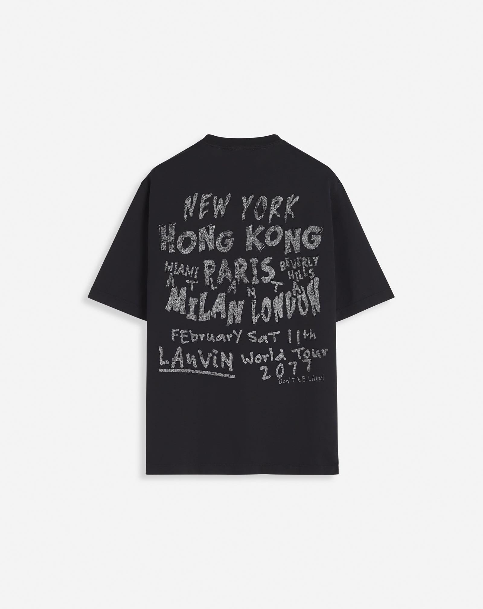 LANVIN X FUTURE UNISEX CLASSIC PRINTED T-SHIRT - 7