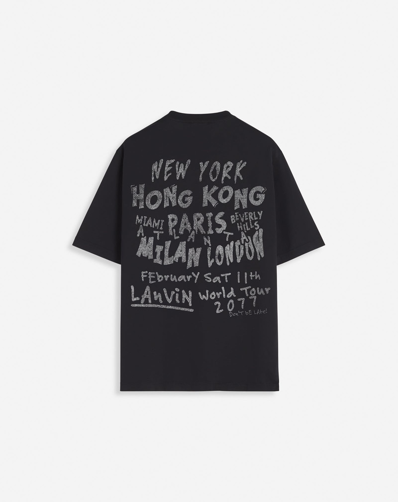 LANVIN X FUTURE UNISEX CLASSIC PRINTED T-SHIRT 7