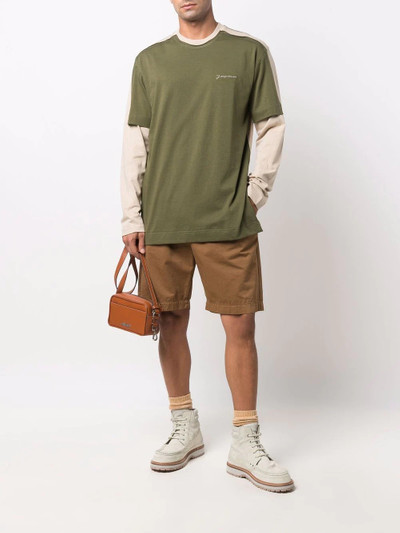 JACQUEMUS Yelò layered long-sleeve T-shirt outlook