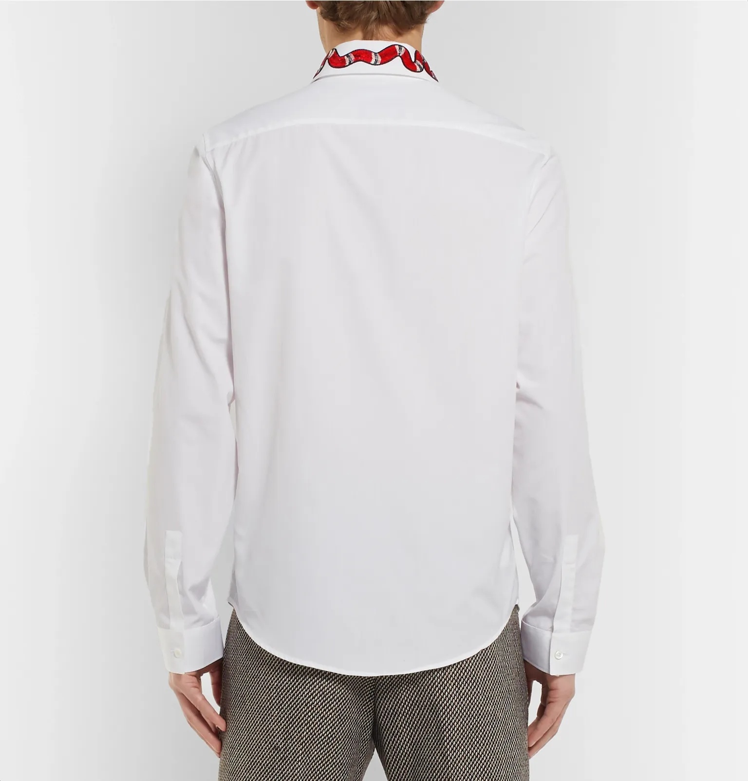 Duke Appliquéd Cotton Oxford Shirt - 11