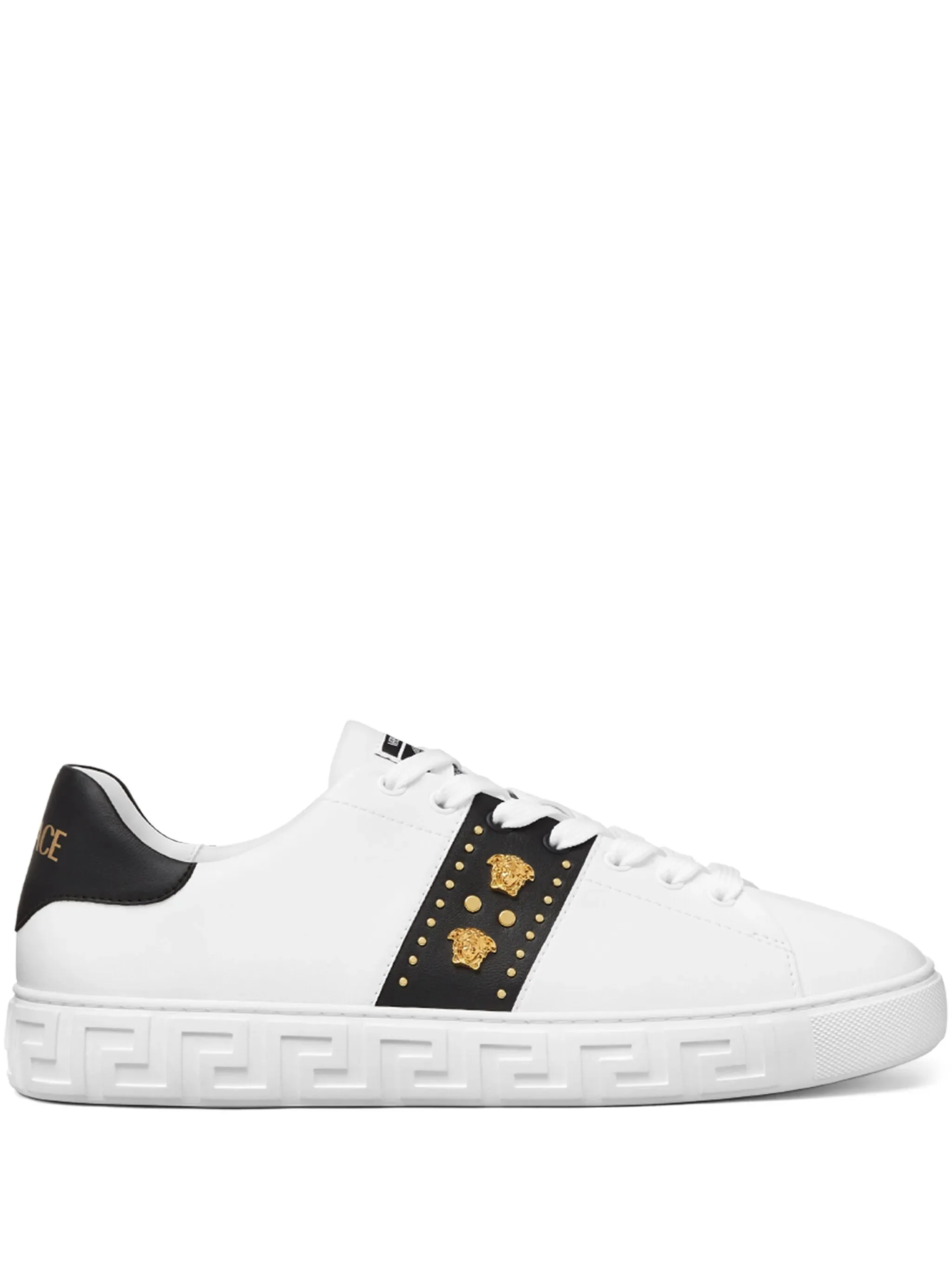 Greca studded sneakers - 1