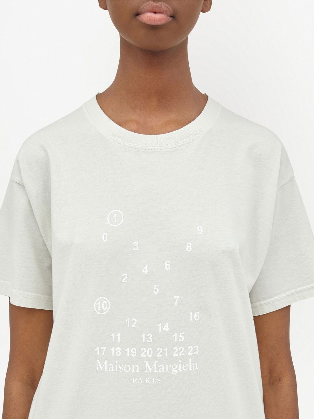 logo-print crew-neck T-shirt - 4