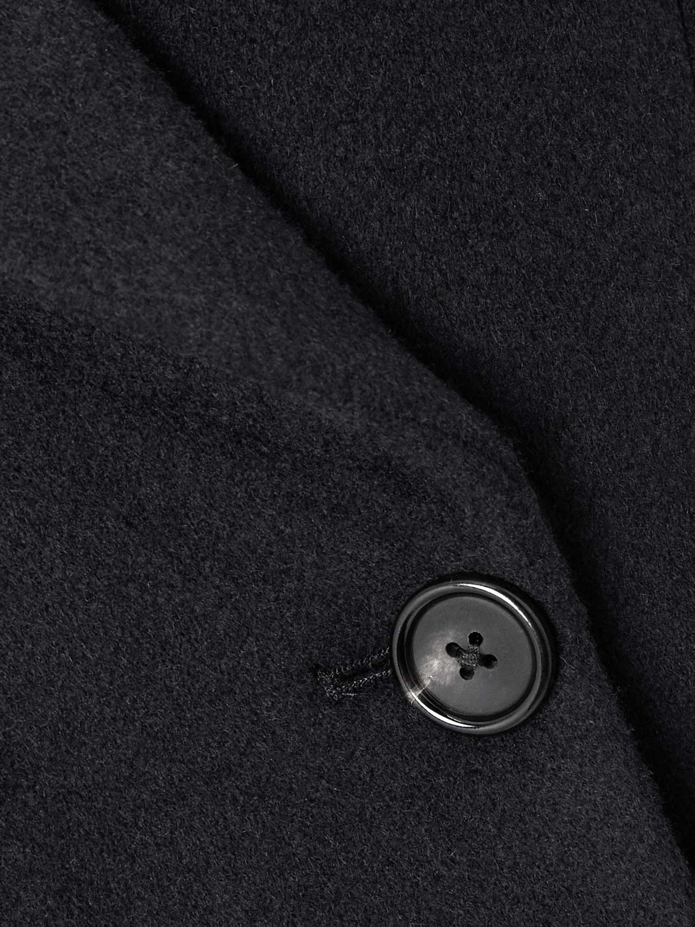 Double-breasted recycled-cashmere coat - 5