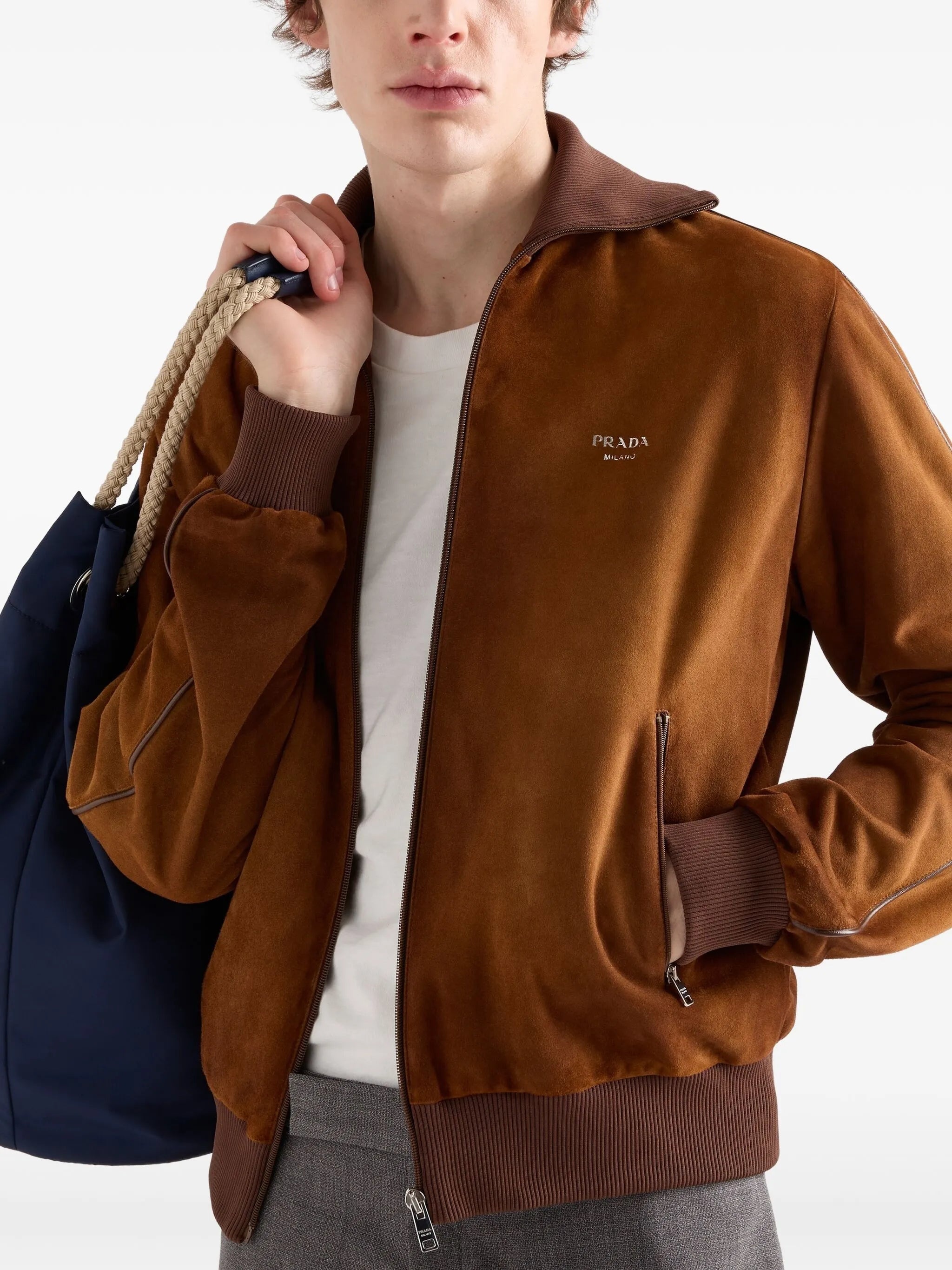 Prada Suede Jacket - 2