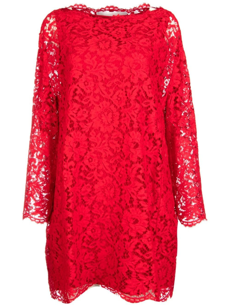 floral-lace mini dress 1