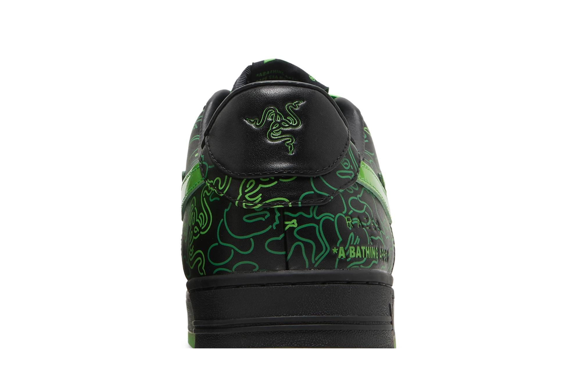 Razer x Bapesta Low M2 'Neon Camo' - 7