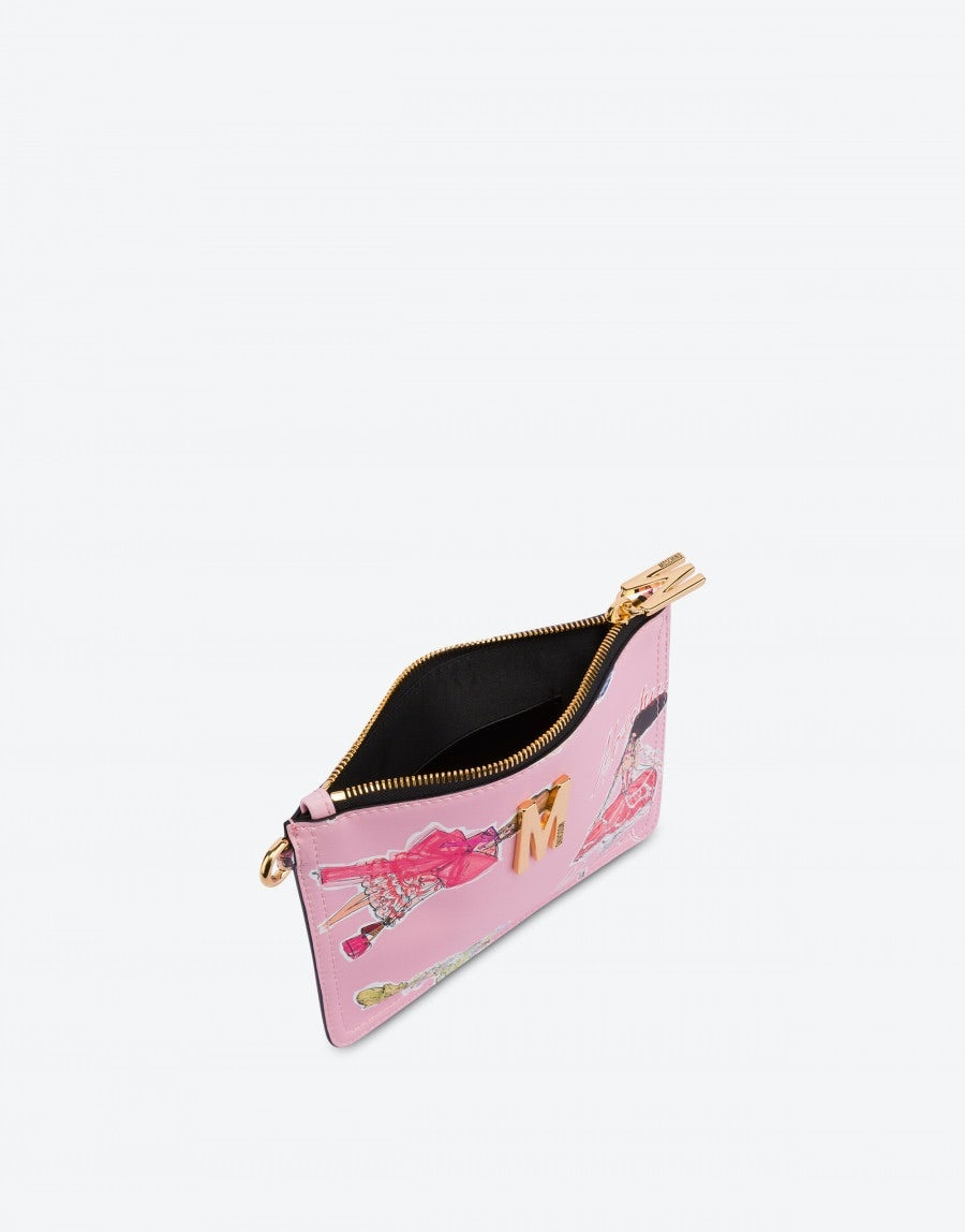 FASHION SKETCHES CALFSKIN SMALL CLUTCH - 3