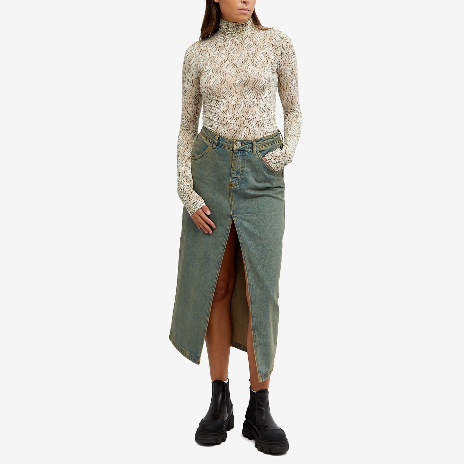 Isabel Marant Joyela Turtle Neck Top - 4