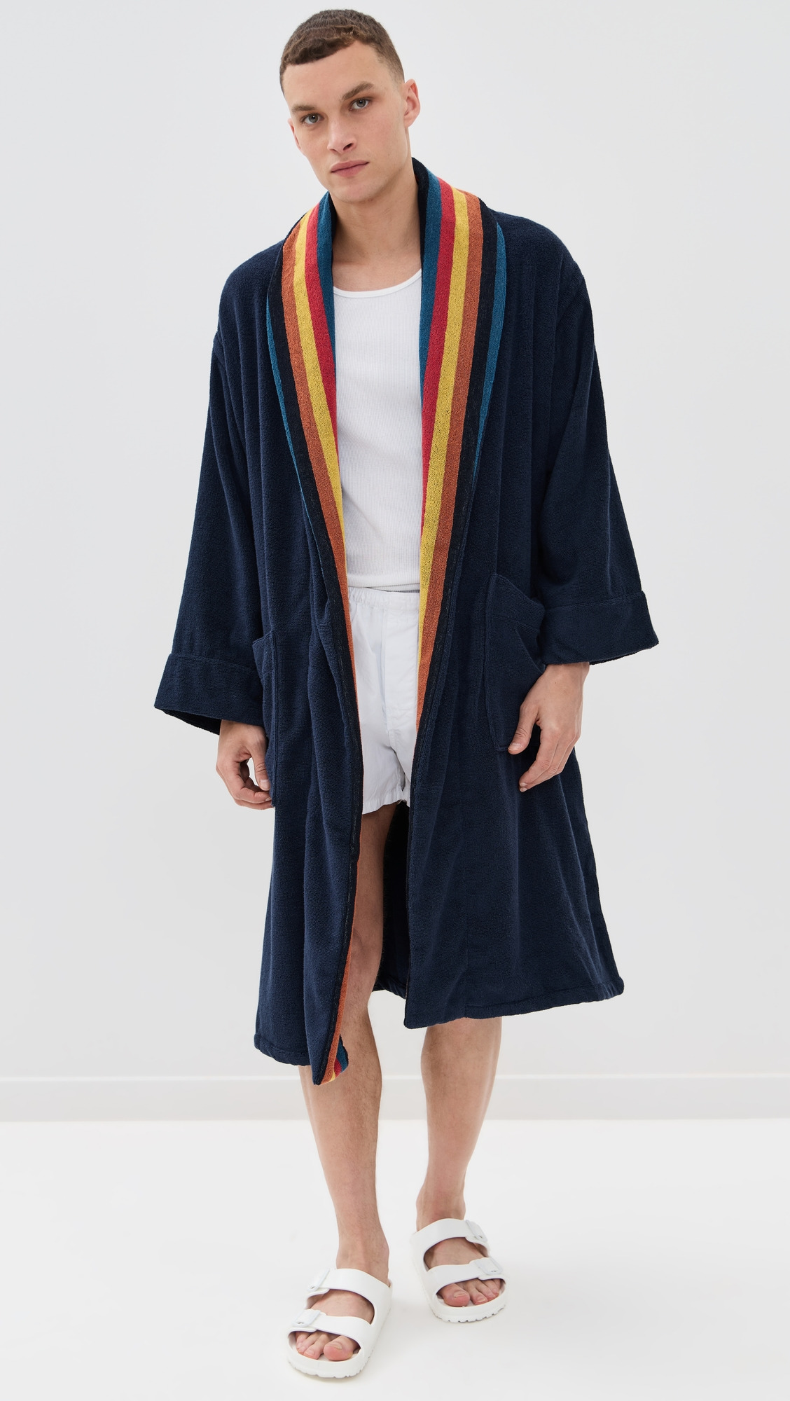 Multi Stripe Robe - 4