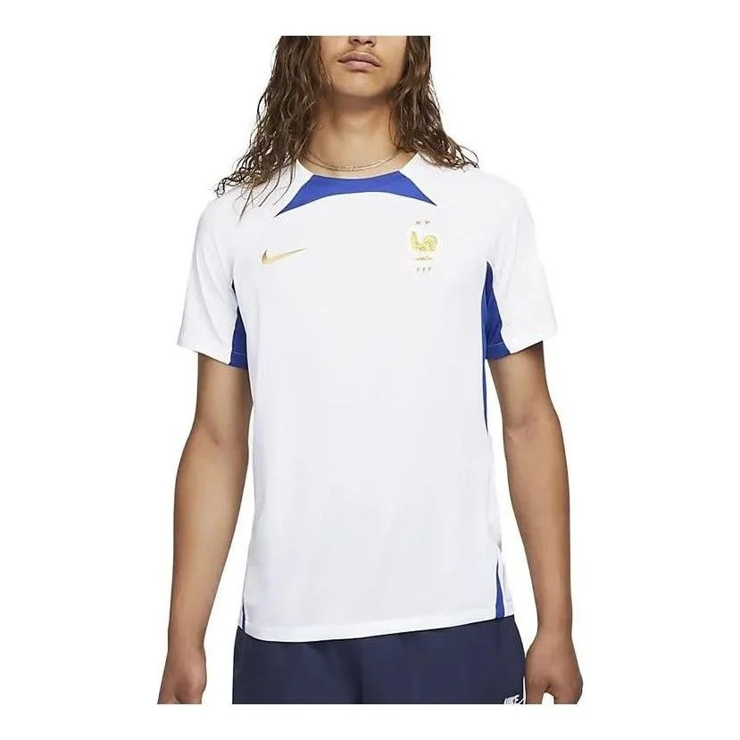 Nike France Strike Dri-FIT Training Jersey 'White' DH6444-102 - 1