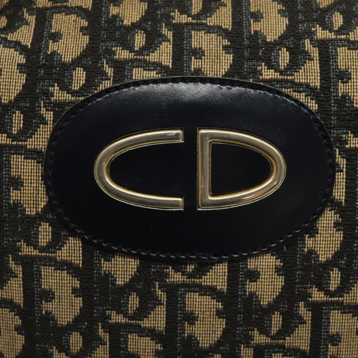 DIOR Trotter Canvas Hand Bag Navy - 14