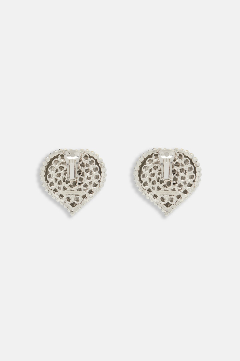 METAL HEART EARRINGS - 2