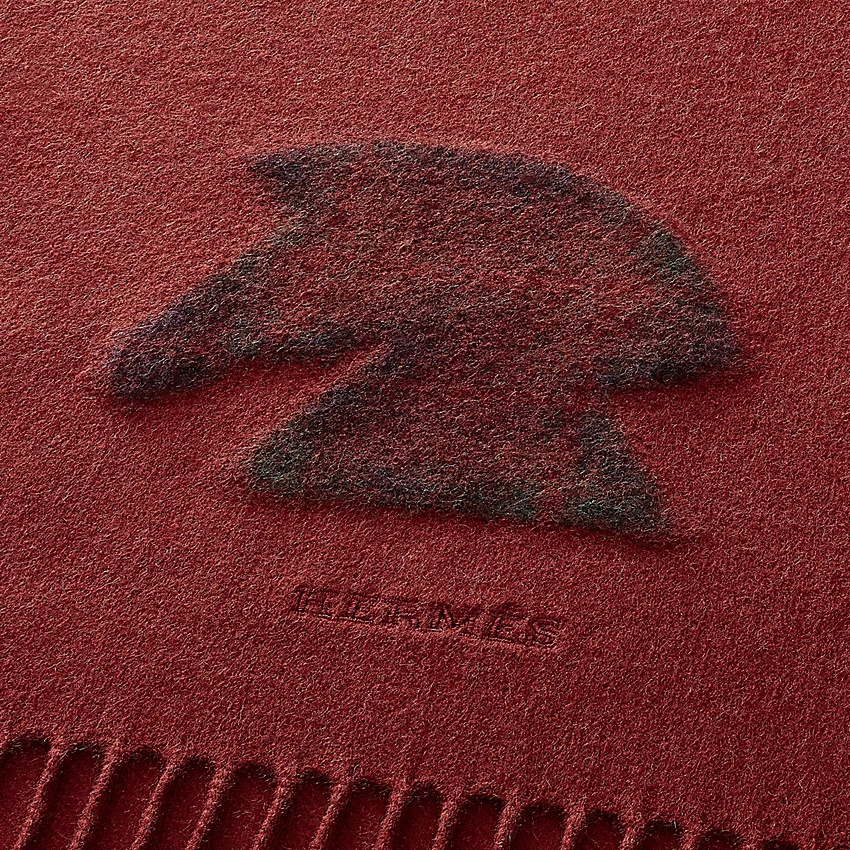 Highlands embroidered patch muffler - 3