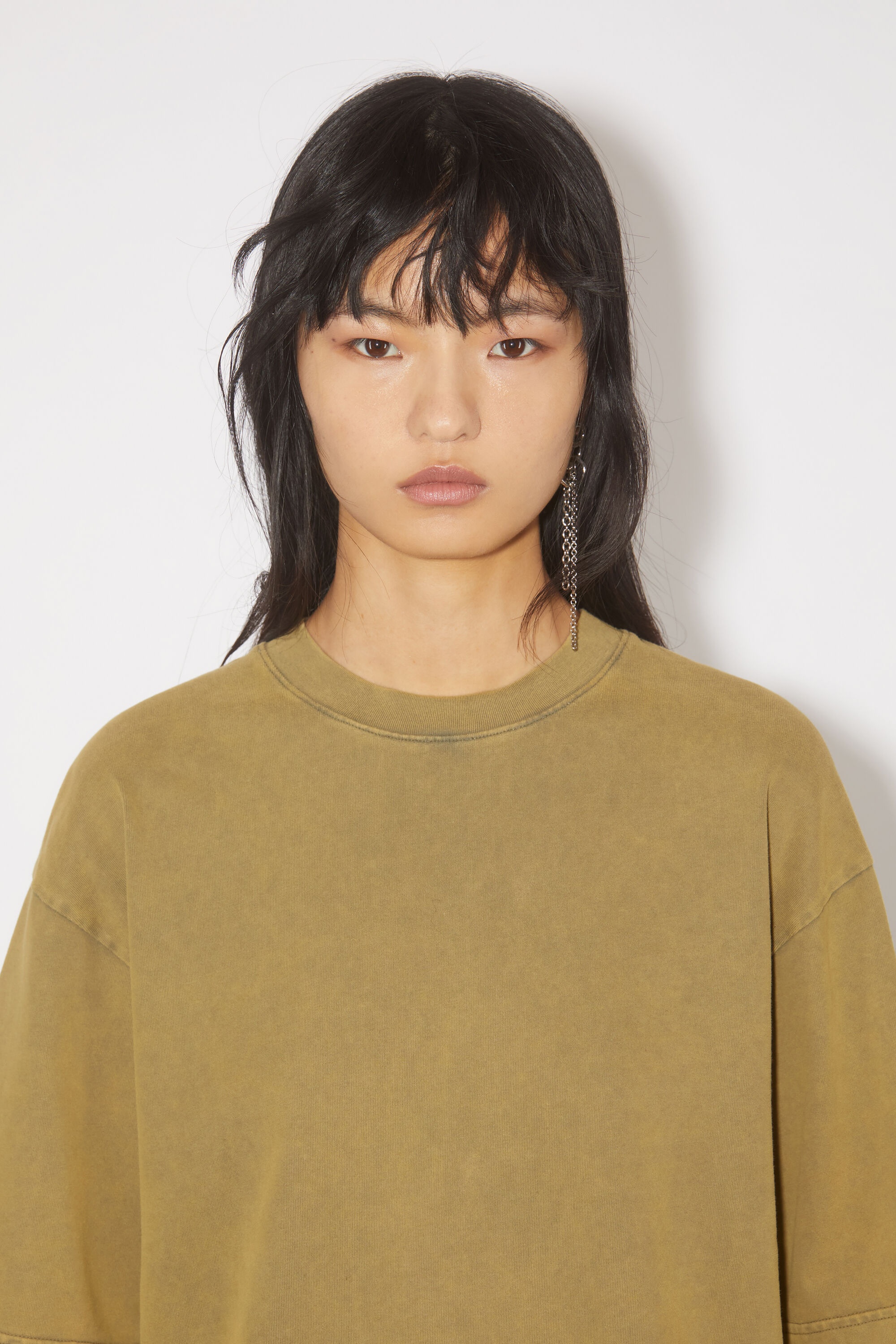 Crew neck t-shirt - Sage green - 4