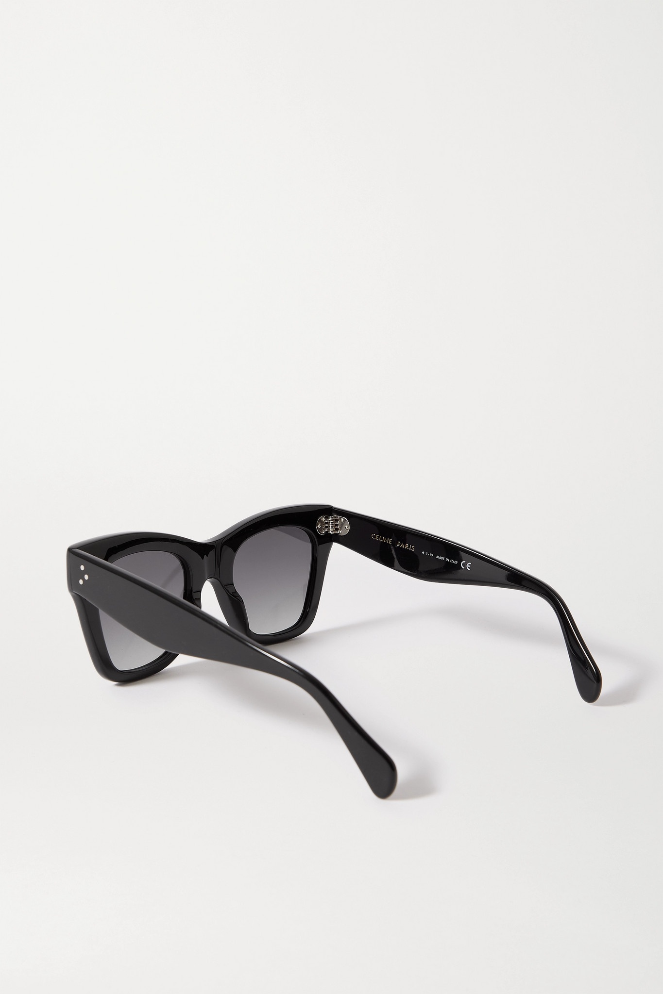 Oversized cat-eye tortoiseshell acetate sunglasses - 3