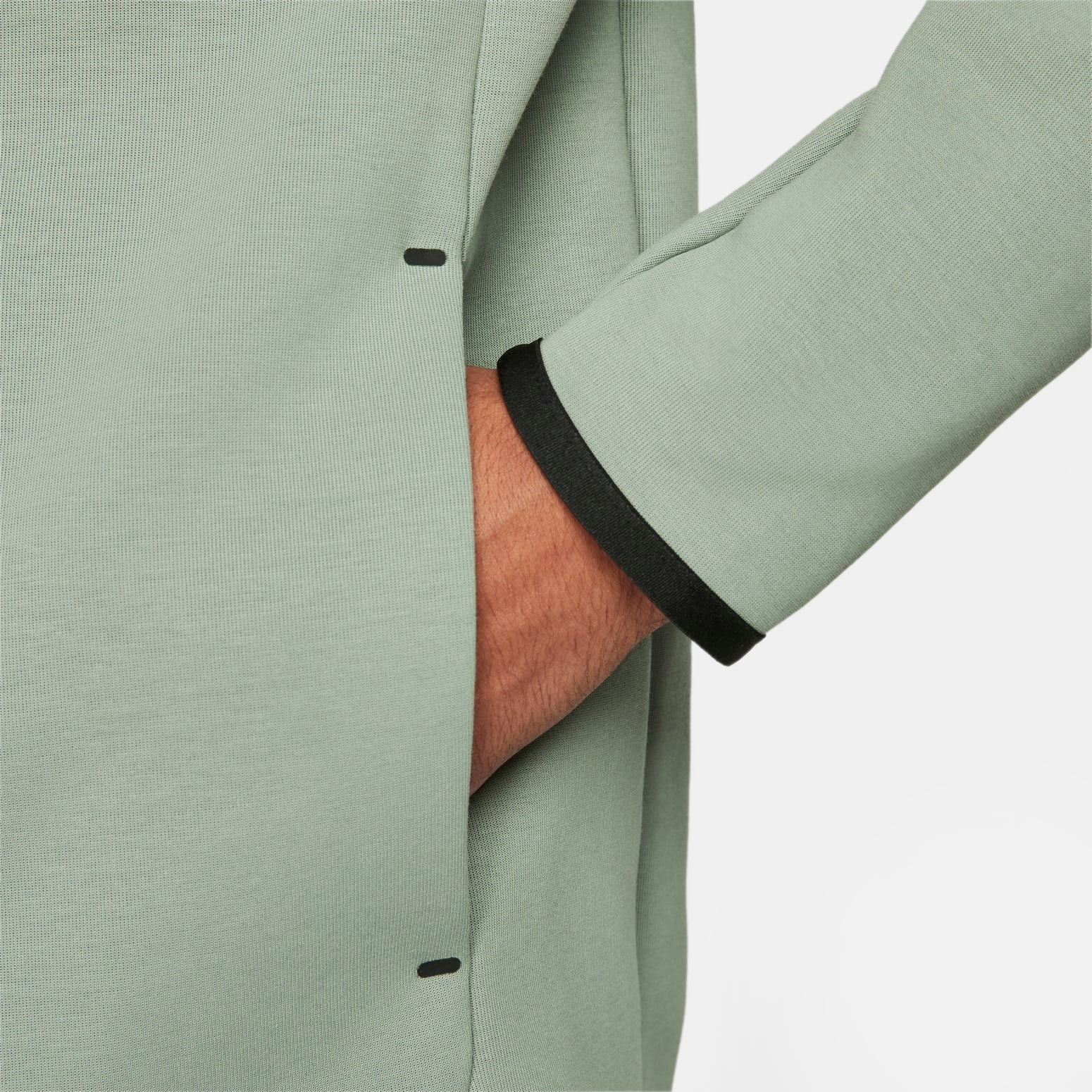 Nike Sportswear Tech Fleece Full-Zip Hoodie 'Mica Green' CU4489-330 - 5