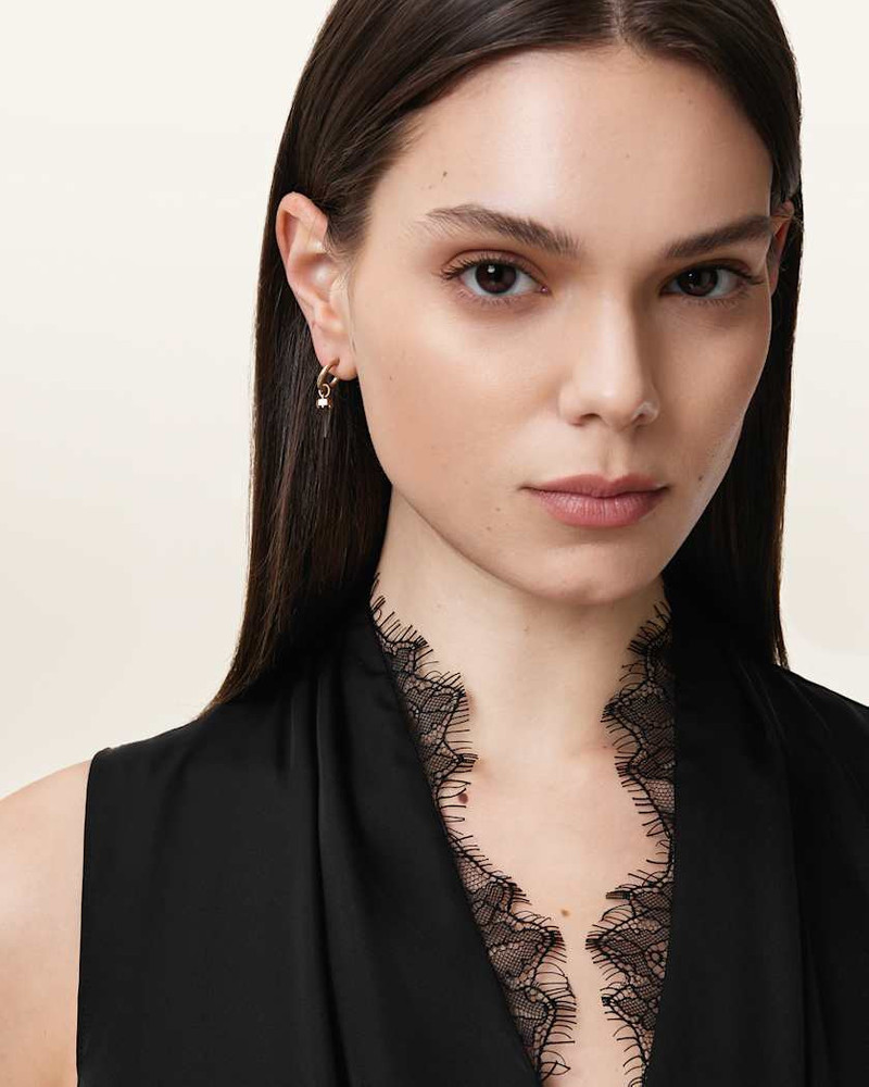 ALLSAINTS LAIO SPIKE HOOP EARRINGS outlook