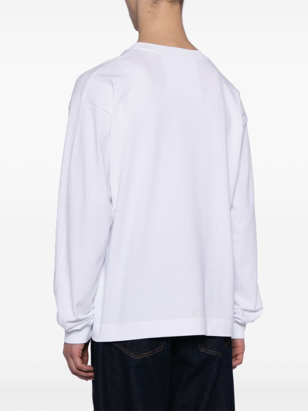 logo-print cotton T-shirt - 4