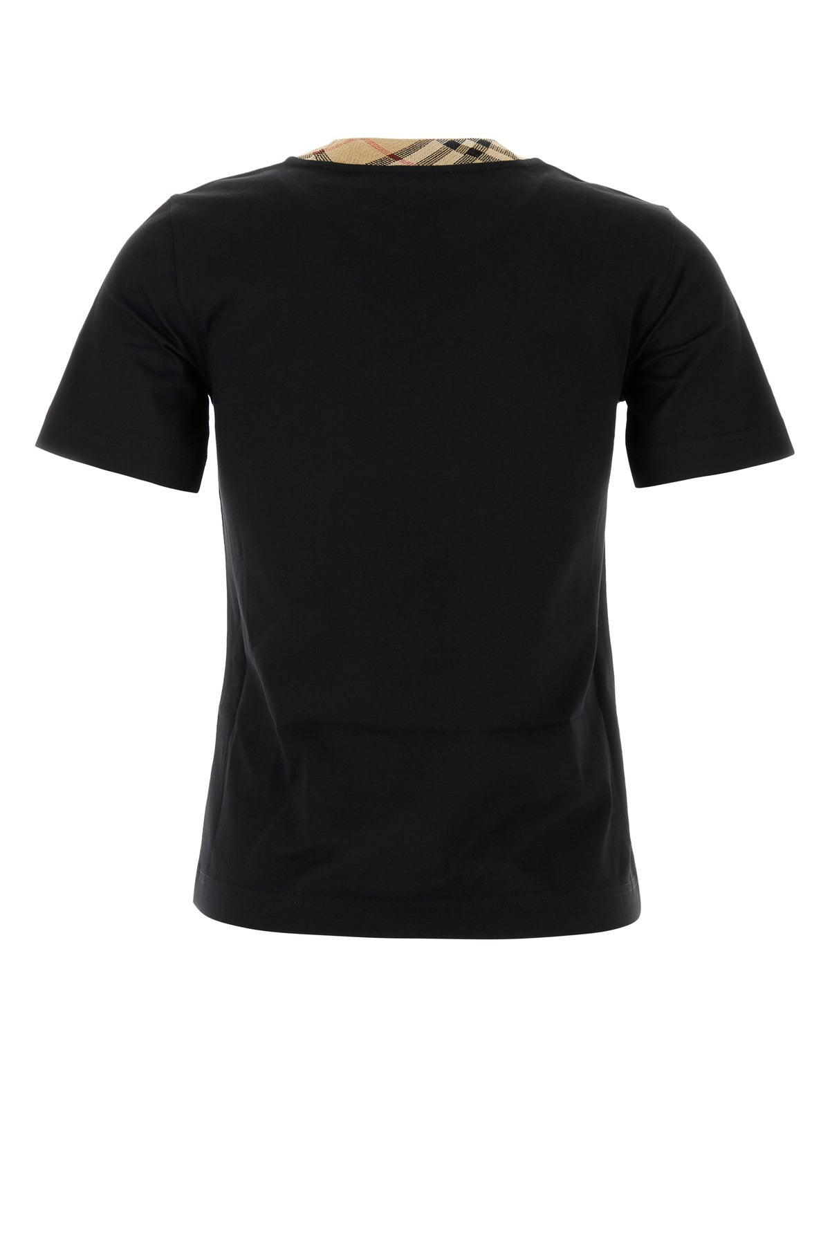 Black cotton t-shirt - 2