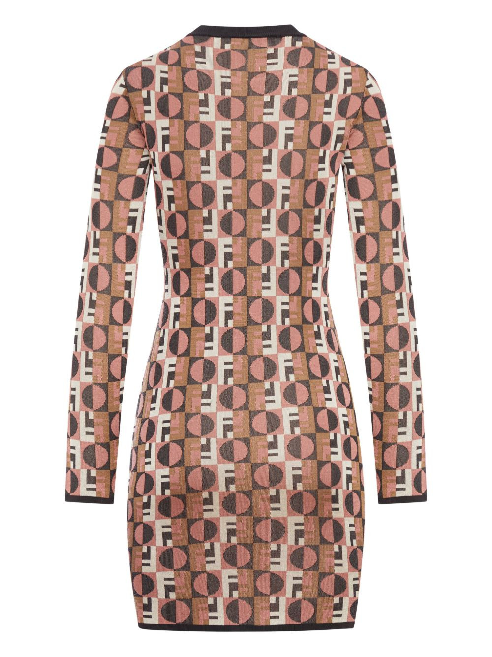 Optical geometric day dress - 2