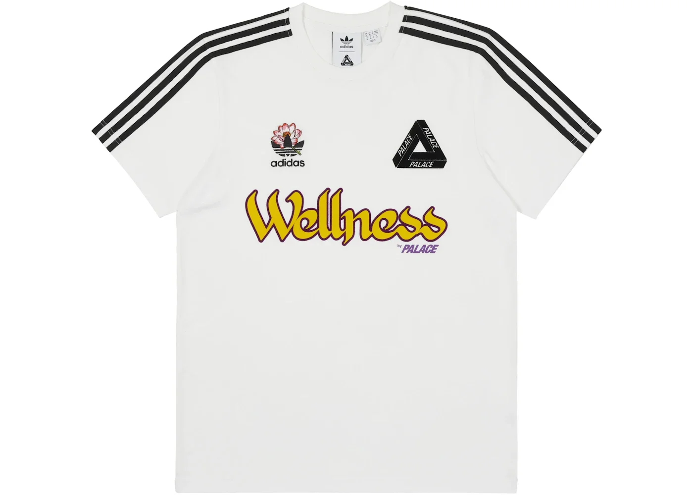 Palace x adidas Palaste T-shirt White - 1