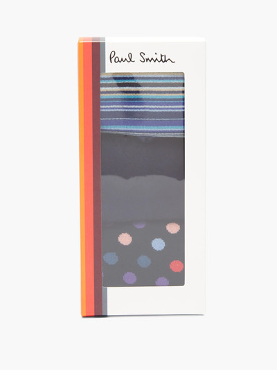 Paul Smith Set of three cotton-blend socks outlook