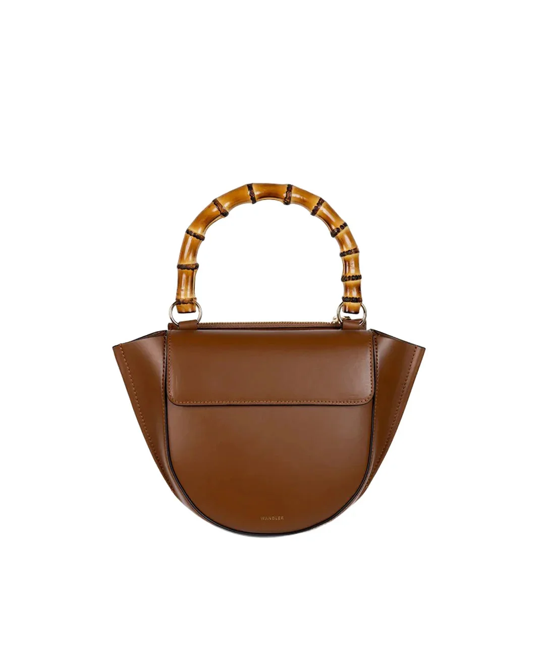 HORTENSIA BAG MINI SADDLE/BAMBOO - 1