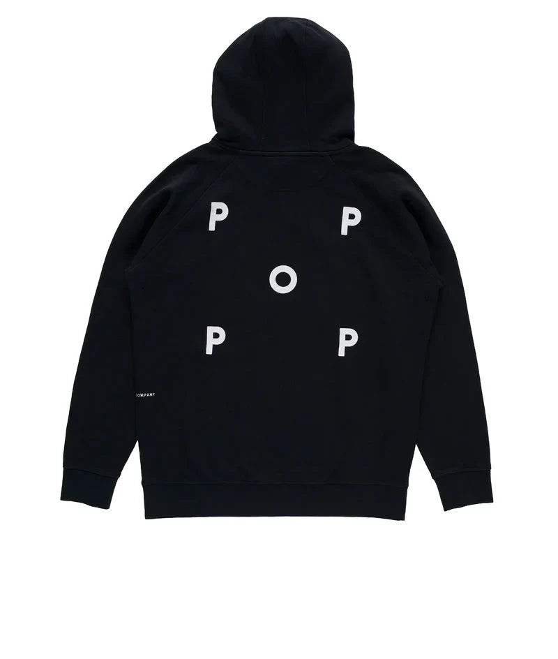 Pop Trading Company Logo Hooded Sweatshirt outlook