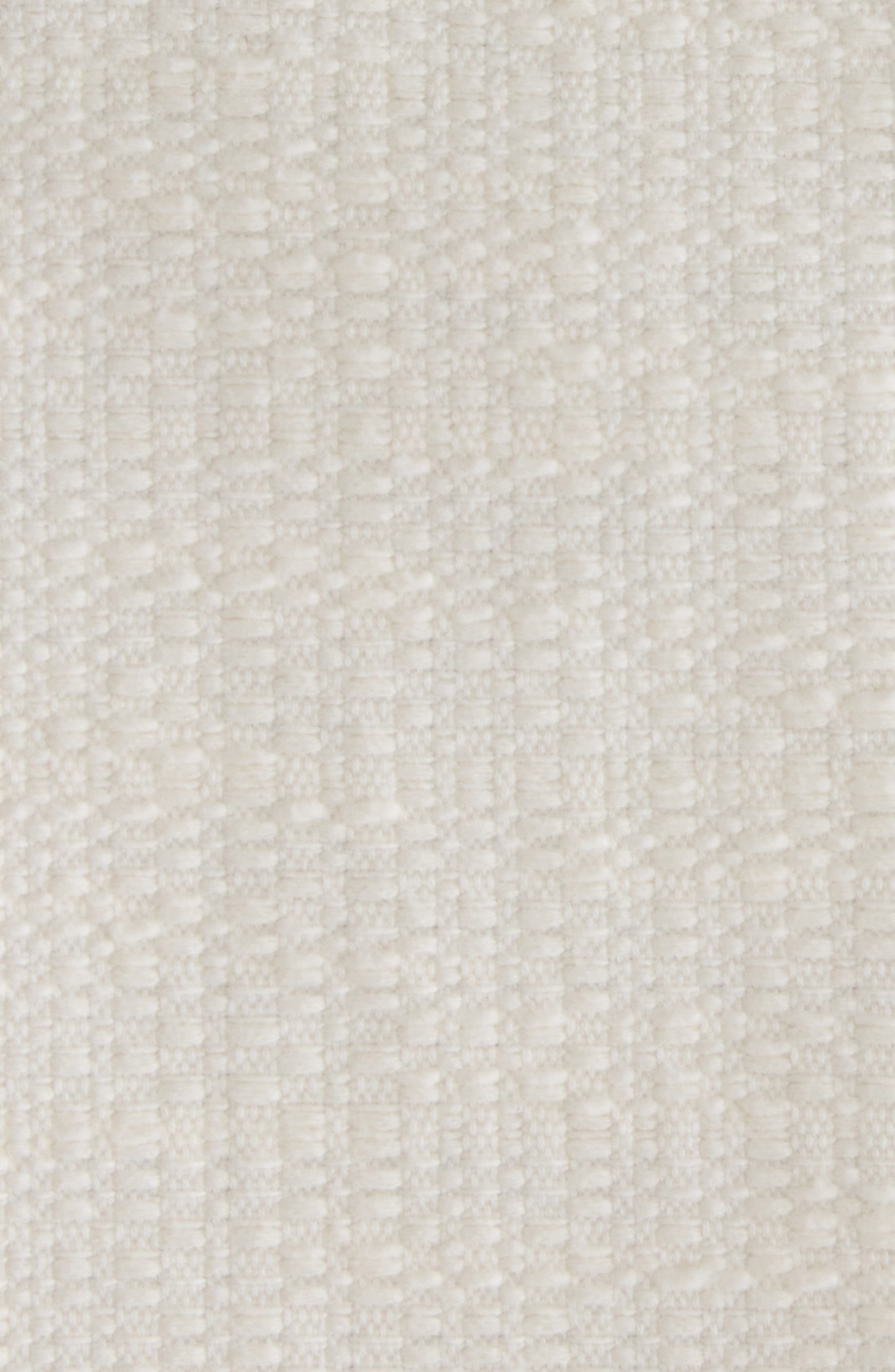 Givenchy Crystal & Imitation Pearl Button Shawl Collar Tweed Jacket in White at Nordstrom - 5