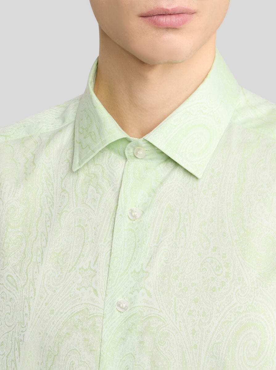 COTTON JACQUARD SHIRT - 3