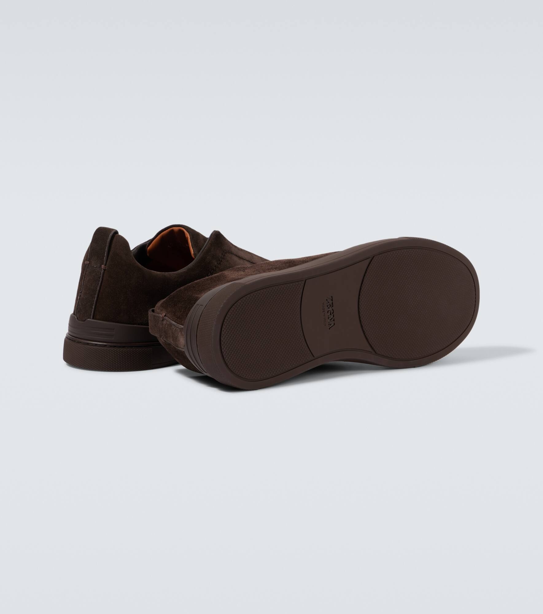 Triple Stitch suede sneakers - 7