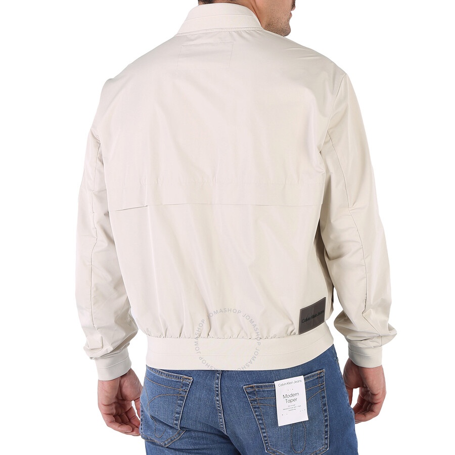 Calvin Klein - Calvin Klein Eggshell Water Repellent Proof Bomber Jacket - 5