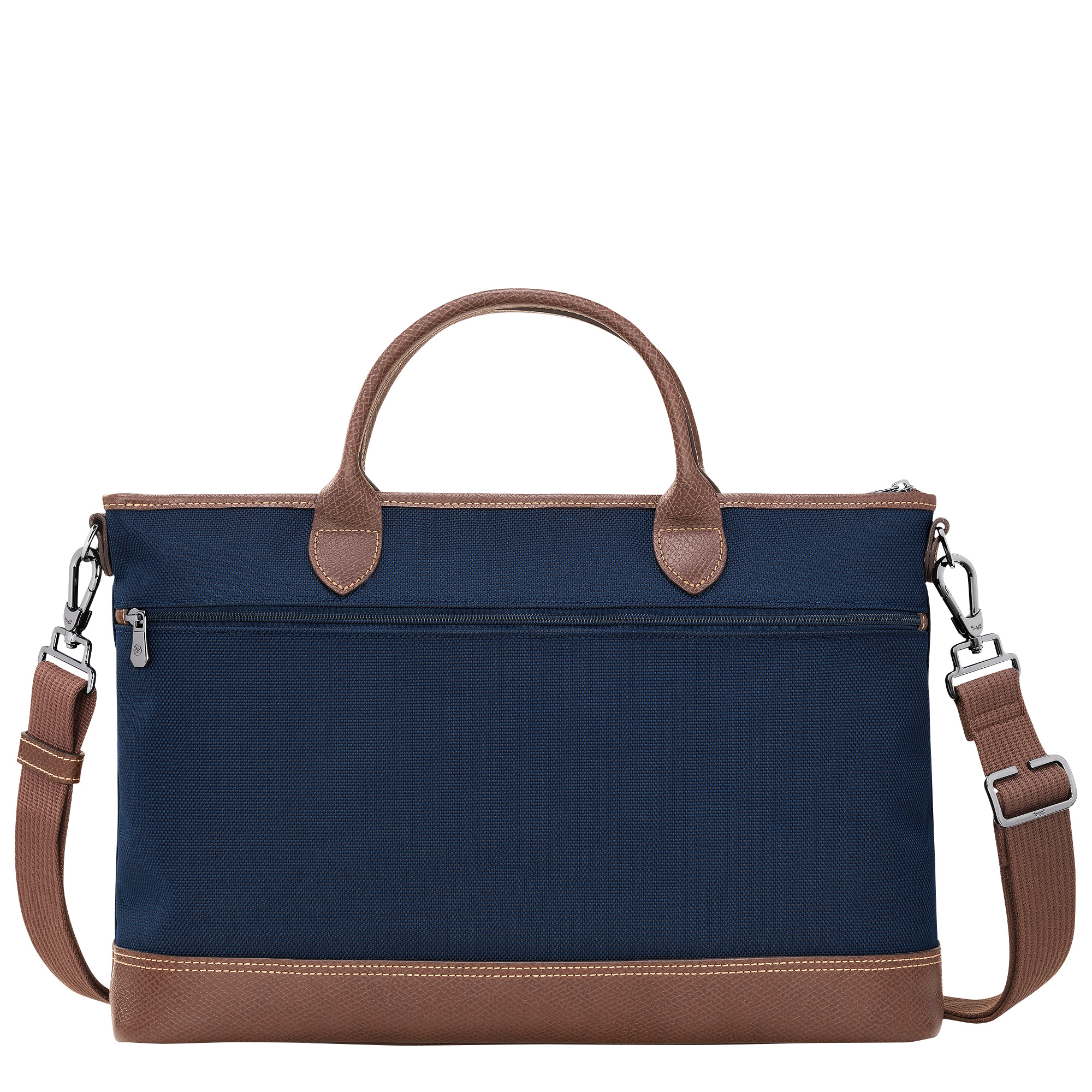 Boxford S Briefcase Blue - Canvas - 4